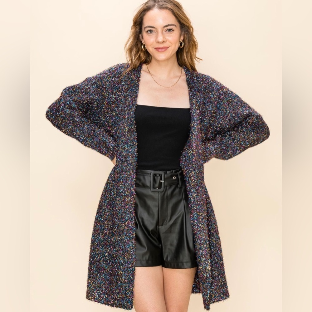 Metallic Cardigan in Medium